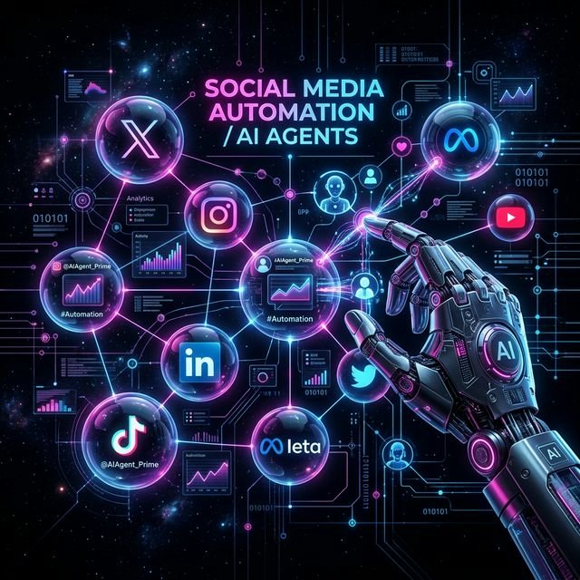 Agentes IA Redes Sociales